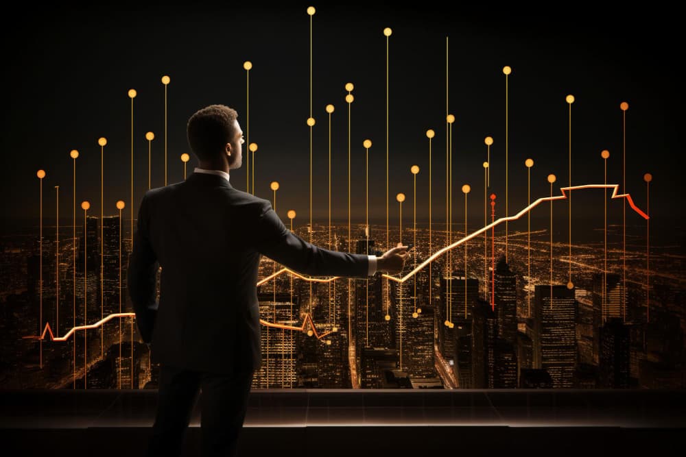Illustration representing {Algo Trading Platform, Fully Automated Trading, Algo Trading, Algorithmic Trading}, showcasing seamless automation, precision, and modern trading strategies.